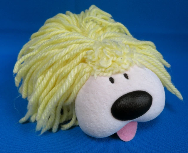 Peluche Vintage Pollux Du Manège Enchanté – Chien Doudou Beige, Langue Rose, état Superbe