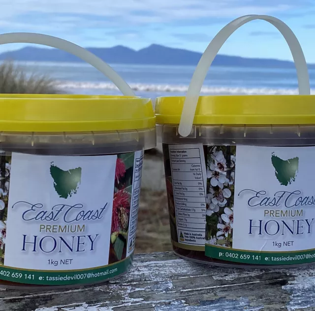 Natural Tasmanian  Raw Honey . Direct From Bee Keeper .  Fast Despatch