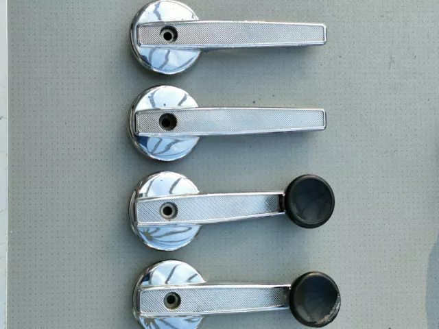 Set Escort MK1 2 Door Inner Door Handles & Winder Handles