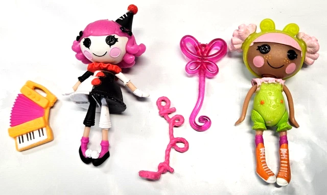 Mini Lalaloopsy Silly Funhouse  Blossom Flowerpot & Charlotte Charades