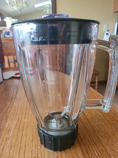 Black & Decker BL1120 Blender Genuine 48 oz/6 Cup Glass Replacement Pitcher  ONLY
