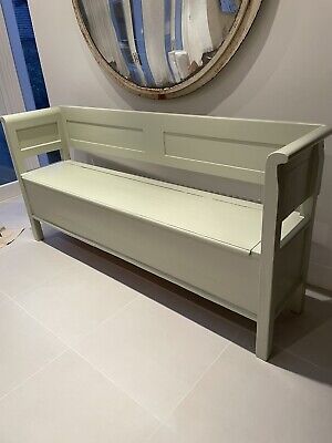 Antique French Bench with Storage 3