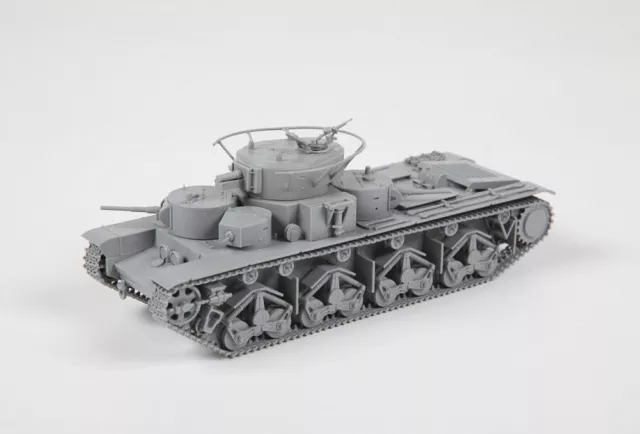 ZVEZDA Sowjetischer schwerer Panzer T-35 Modellbausatz 1/72 3