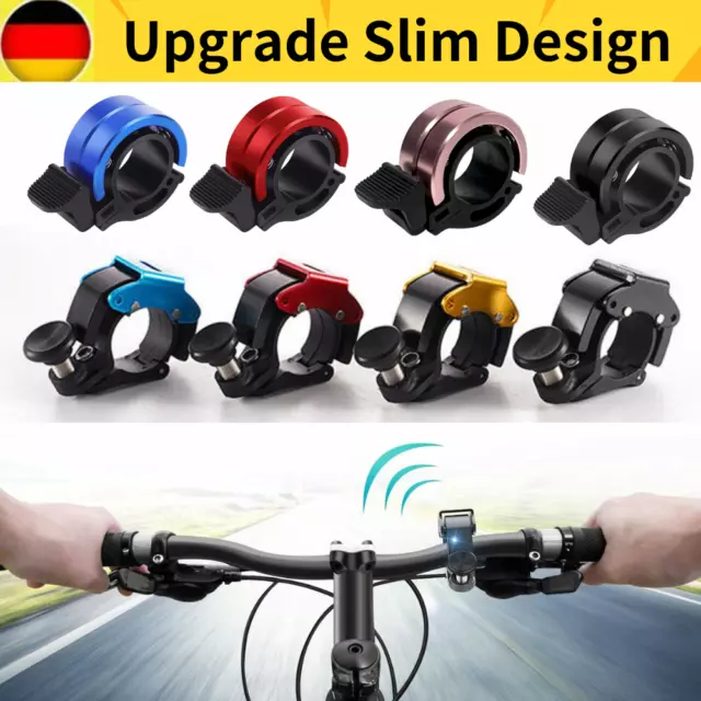 Upgrade Slim Design Fahrradklingel Fahrradglocke Fahrrad Bike MTB Klingel Ring A