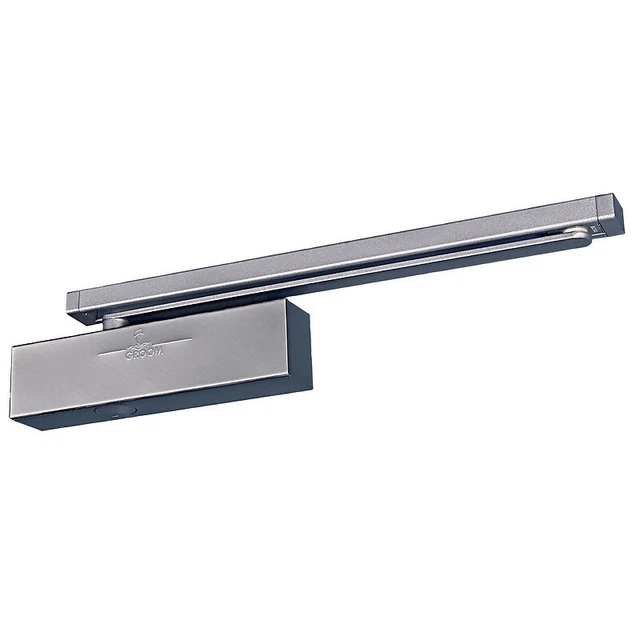 Ferme Porte Is110 F2-4/fo Ce Bras Compas Gris