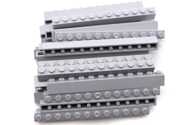 TCM BRICKS Light Bluish Gray 1x12 Brick X20 Compatible Parts & Pieces Grey