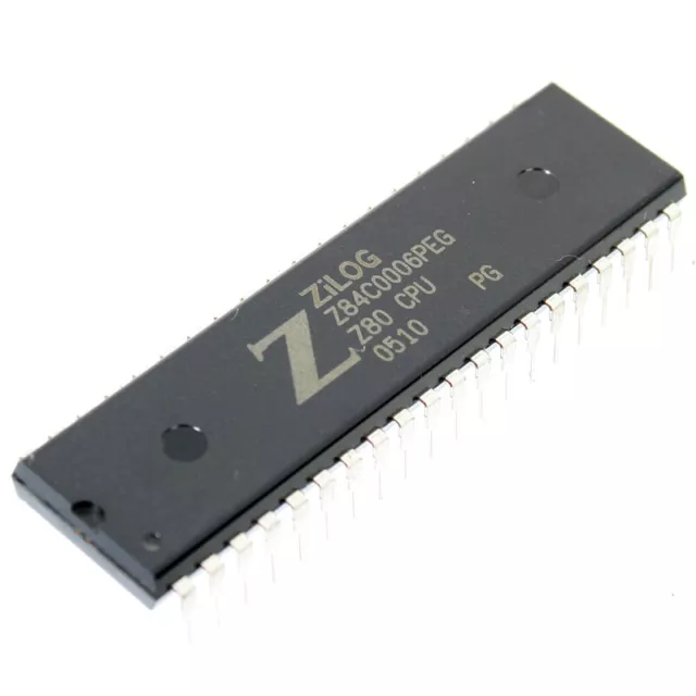 Z80-B-CPU = Z84C0006PEG CMOS 6 MHz DIP40 von Zilog