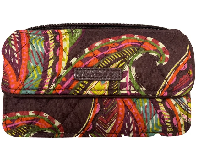 New Vera Bradley RFID All In One Crossbody heirloom Paisley Free Shipping iPhone