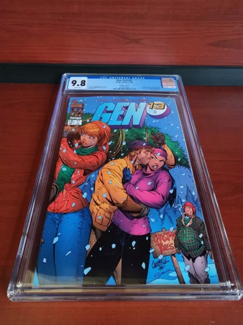 Gen 13 #13C Holiday Variant Cover J. Scott Campbell Image Comics CGC 9.8 GRADED