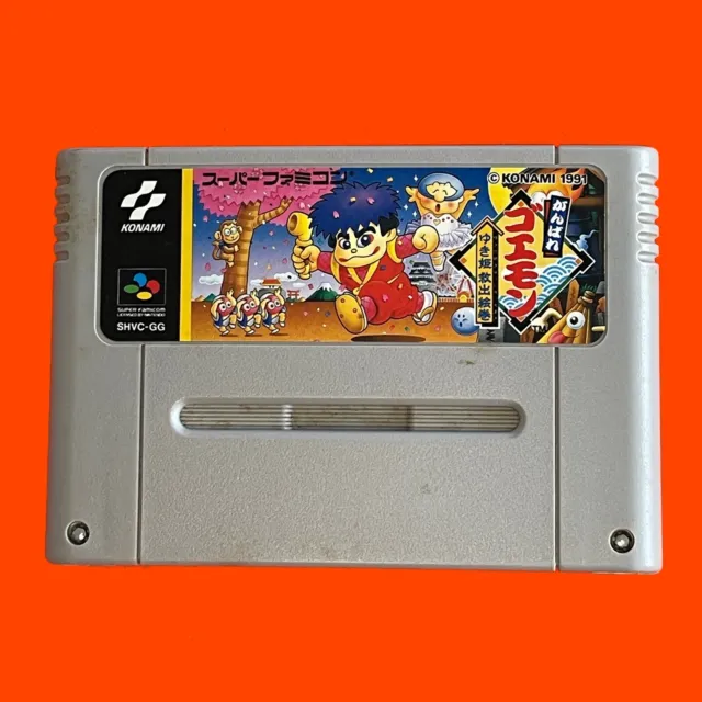 Ganbare Goemon Legend Of The Mystical Ninja - Nintendo Super Famicom SNES NTSC-J