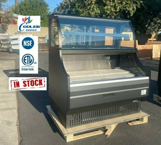 NEW 50" Combo Open Air Curtain Merchandiser Refrigerator Cooler Display NSF