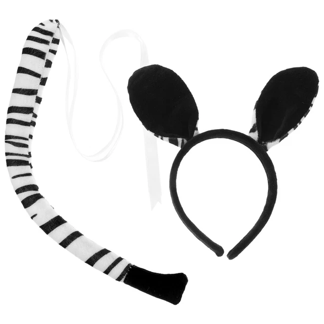 Oreilles de Chats Accessoire Déguisement Halloween Adultes Ensemble et Oreilles de Chats Accessoire Déguisement Halloween Adultes Ensemble et