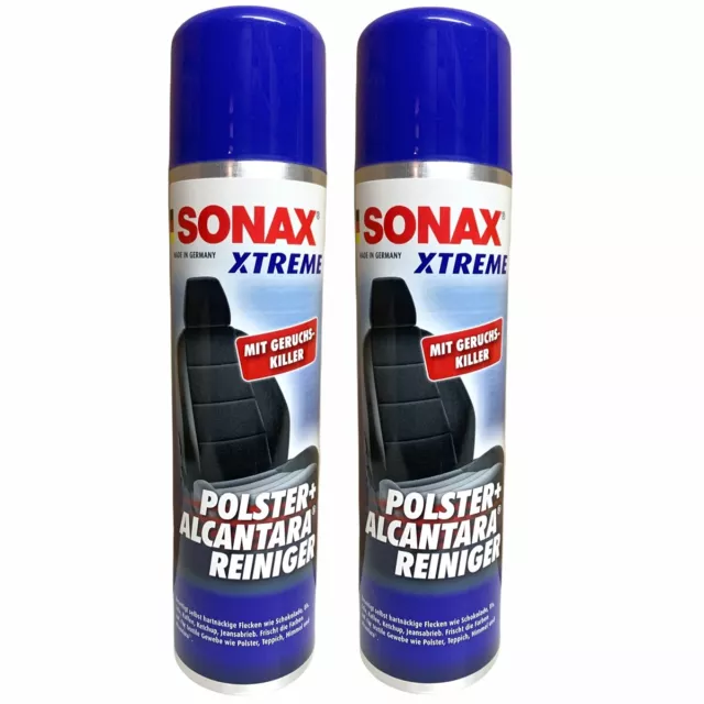 Nettoyant pour Similicuir Sonax Xtreme Polster- & Alcantara Nettoyage 2 x 400 ML