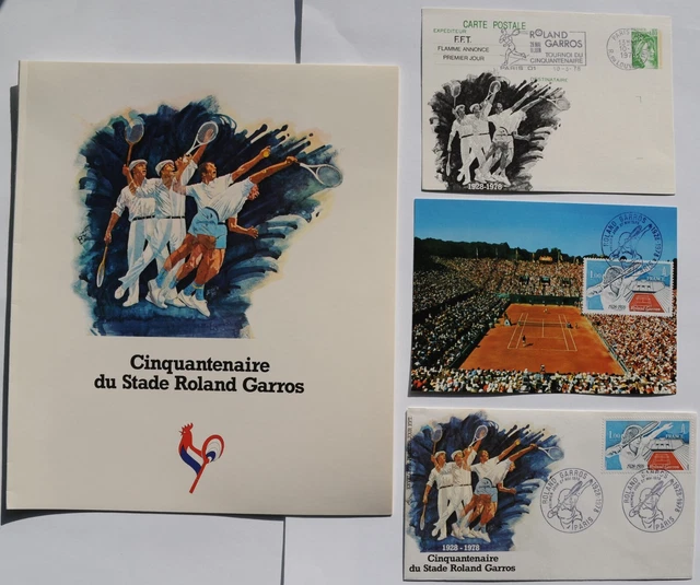 ENVELOPPE 1ER JOUR CEF 1988 Roland Garros Aviateur EUR 2,50 - FR