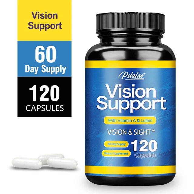VISION SUPPORT 925MG - Lutein, Eye Health Support Supplement, Eye ...