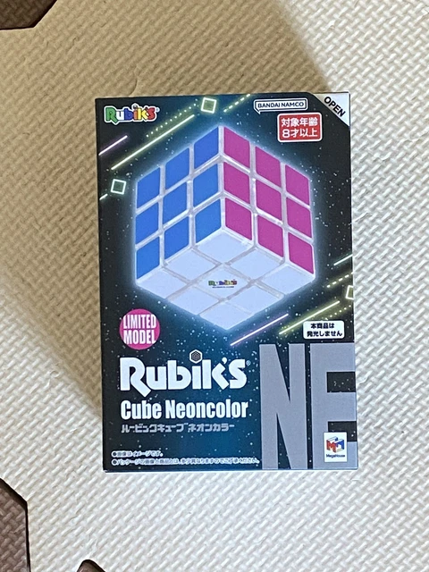 Premium Photo | Rubik's cube on a neon glow a cube on a magical background