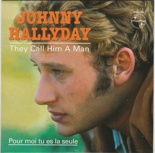 JOHNNY HALLYDAY THEY Call Him A Man CD Angleterre Single Réédition 2006