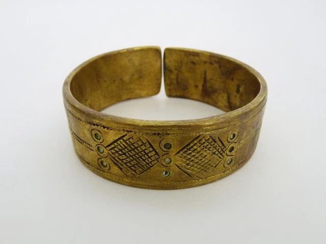 Superbe Bracelet Ancien étrier En Argent Véritable Des Années 60/70 – Longueur 18cm