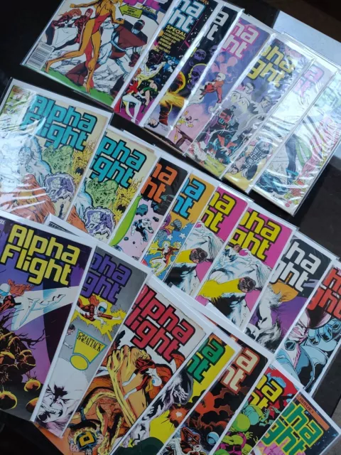 marvel comics alpha flight bundle
