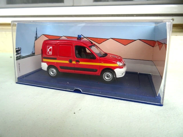 NOREV 1/43 METAL POMPIERS RENAULT EXPRESS FOUGONNETTE Tolée 1995