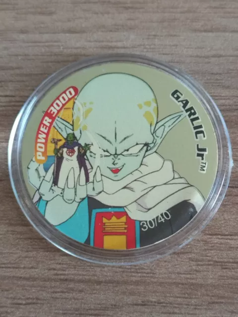 Gold Garlic Jr + Protector 30/40 - Dragonball Z Tazo - Series 1 Dizk