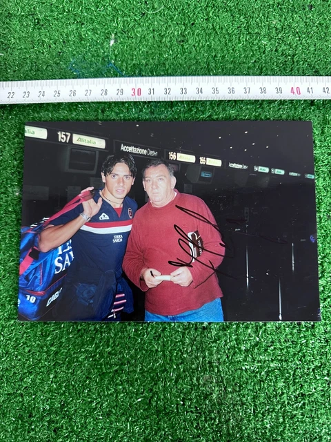 Photo Dédicacée Autographe Du Portier Du TORINO - Sans Maillot Match Worn - Occasion