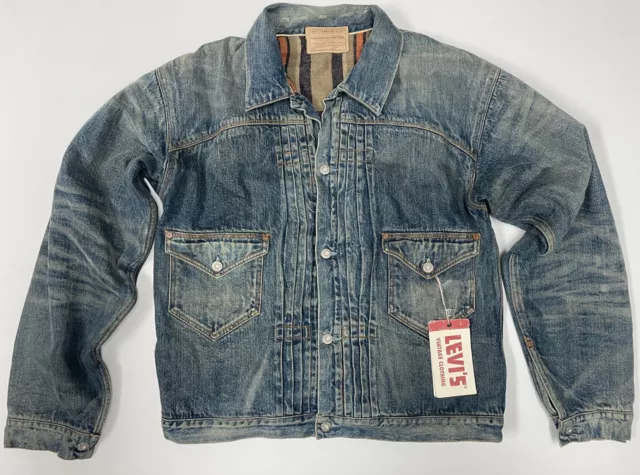 LEVIS VINTAGE CLOTHING Lvc Loose Suede Bomber Jacket Fall Leaf