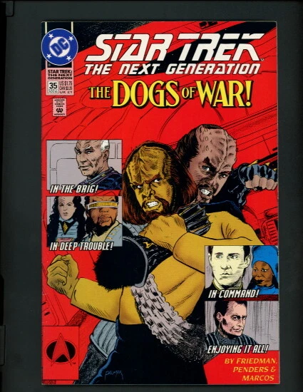 Star Trek The Next Generation #35, 36, 37, 38, 41 - 1992 (HM270) DC Comics