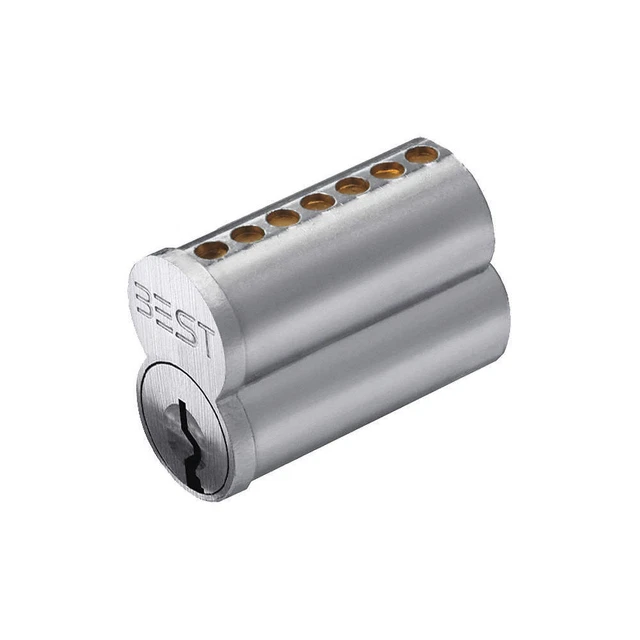 BEST 1C7BA1626 Interchangeable Core,Satin Chrome,7 Pins