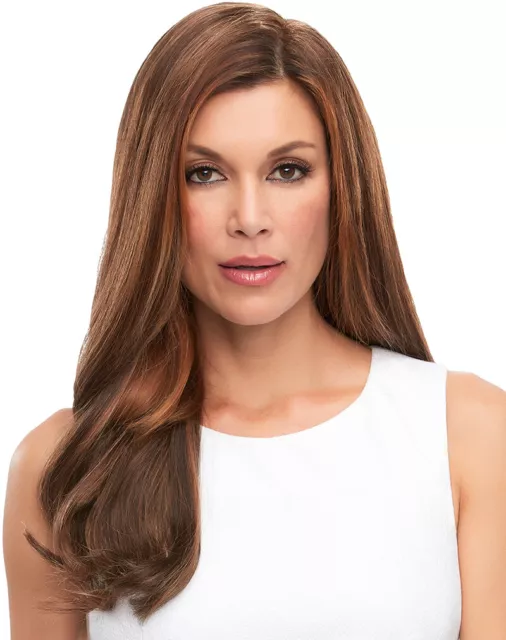 TOP FULL 12" or 18" REMY HUMAN HAIR Topper / Hairpiece by JON RENAU, ALL COLORS TOP FULL 12" or 18" REMY HUMAN HAIR Topper / Hairpiece by JON RENAU, ALL COLORS