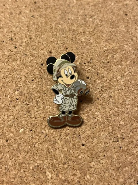 Disney Trading Pin Mickey WDW Animal Kingdom Safari With Binoculars