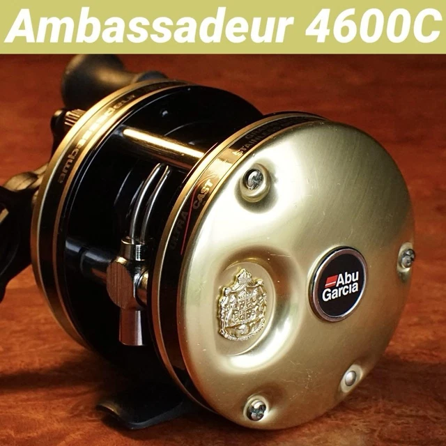 ABU AMBASSADOR 4600C Red tongue Right-handed Baitcasting