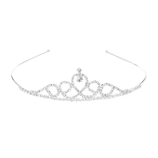 Headpiece Matrimonio Sposa Bambini Barrette Capelli Grande Corona Versione Coreana