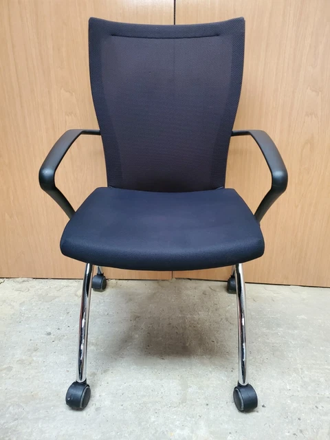 Haworth Black Mesh Back Comforto 99 Meeting Office Chair