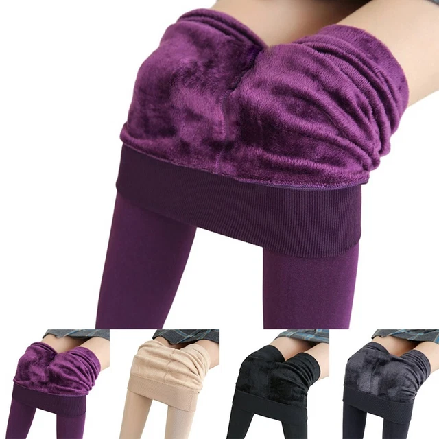 legging d'hiver épais chaud et confortable pantalon sherpa doublé de polaire