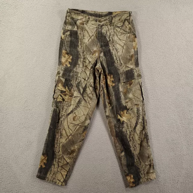 Vintage RedHead Camo Cargo Pants Mens Medium Realtree Hardwoods 20-200 Hunting