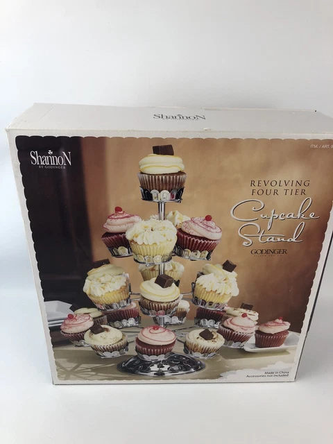 Alzata per Cupcake e Torta a 3 Livelli, Riutilizzabile per