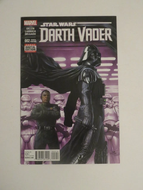 DARTH VADER #2 NM- 4th Print Star Wars GILLEN LARROCA DELGADO 2015