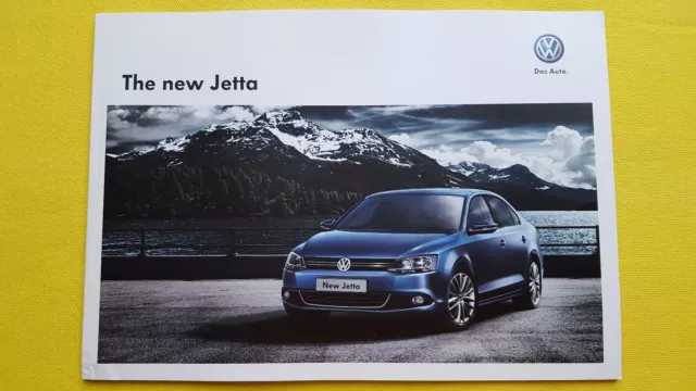 Volkswagen Jetta S SE Sport car brochure sales catalogue May 2011 MINT VW