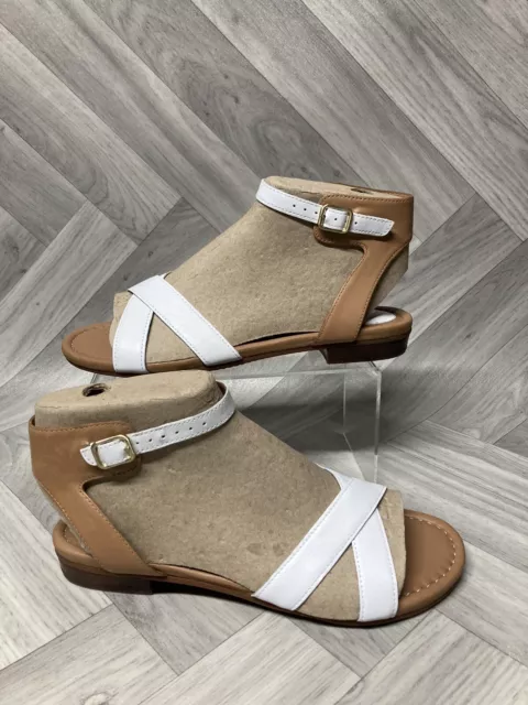 CLARKS VIVECA ZEAL White Sandals Size 8D 17.00 PicClick UK