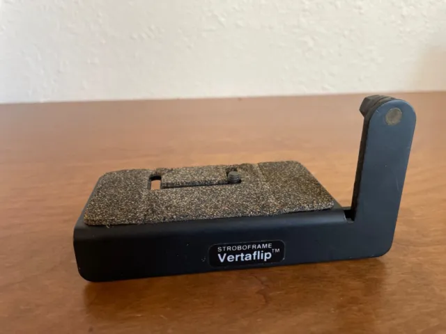 Stroboframe Vertaflip Camera Platform Tripod Head quik switch to vert from horiz