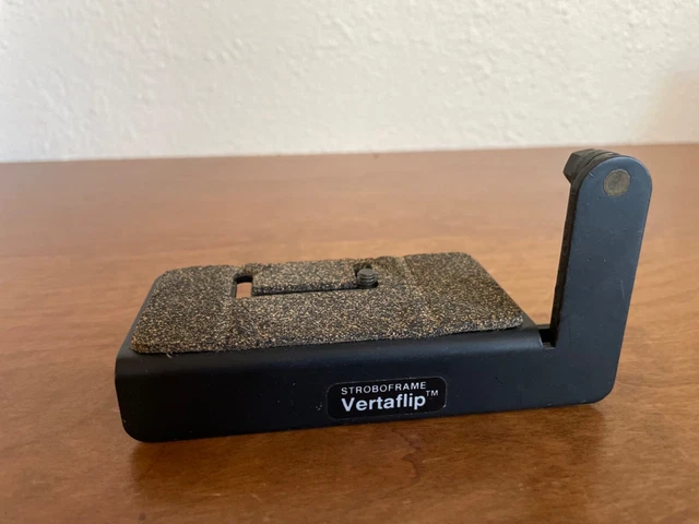 Stroboframe Vertaflip Camera Platform Tripod Head quik switch to vert from horiz