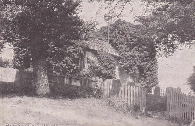 Postkarte Bramber Church nr Steyning Sussex [christliche Romane] Meine Ref ZX