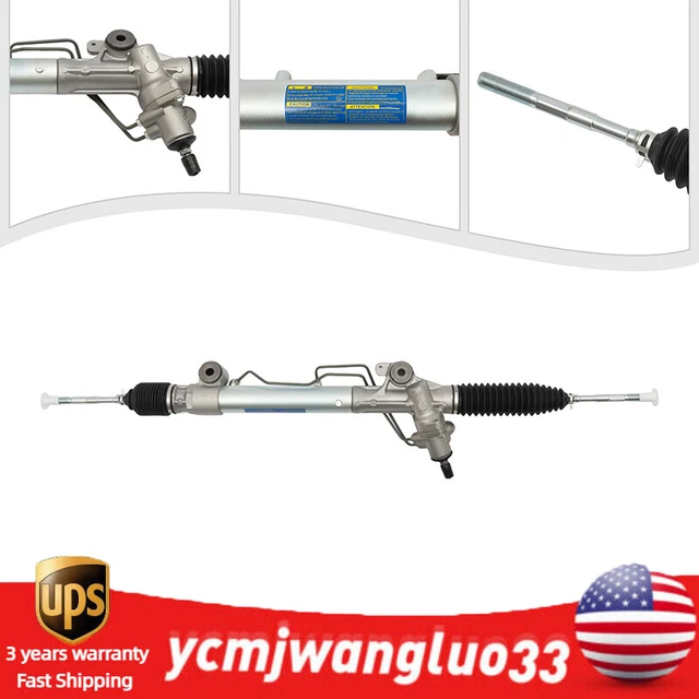 thumbnail interactive-video image 1 of FIFI USA Remanufactured Power Steering Rack And Pinion – Fits 1995-2003 Ford Windstar, Lifetime Warranty 1 of 2
