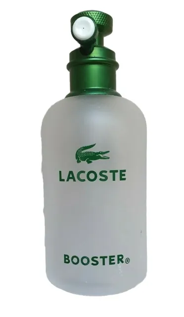 Bouteille Flacon VIDE eau de toilette parfum Lacoste Booster 125 ml