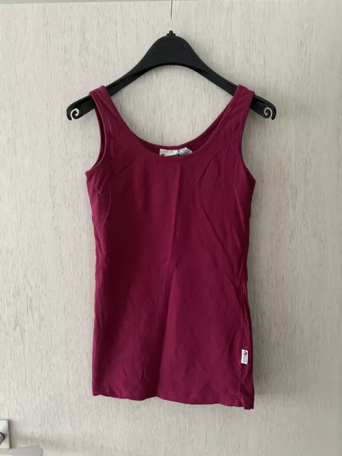 Clinic Dress Top Damen - Rundhals berry Gr. 36