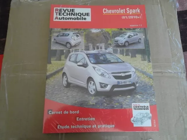 Revue Technique Chevrolet Spark Phase 1 Essence 1.2 Depuis 2010