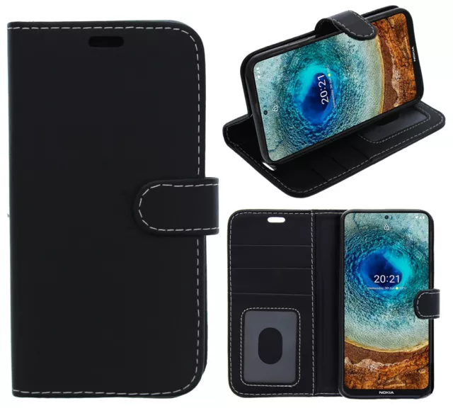 For Nokia C02 Phone Case Cover Flip Wallet Folio Leather Gel