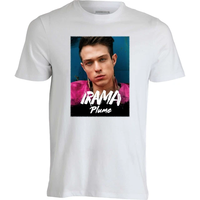 MAGLIETTA DI IRAMA cantante amici plume uomo donna bambino bambina