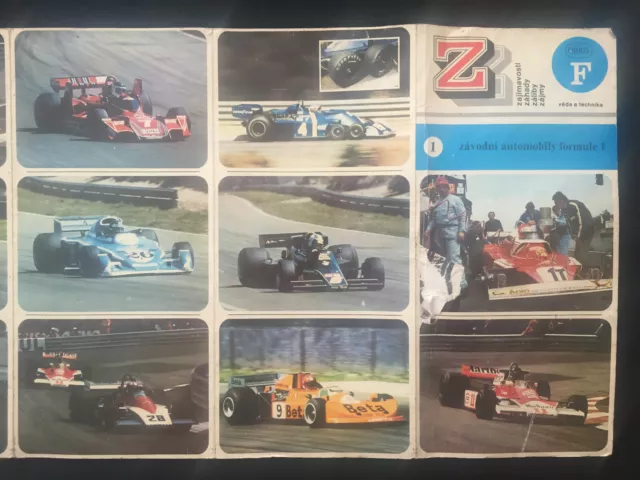 Formel 1 Rennwagen Poster